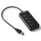 SuperSpeed USB 3.0 4 PORT HUB W/POWER